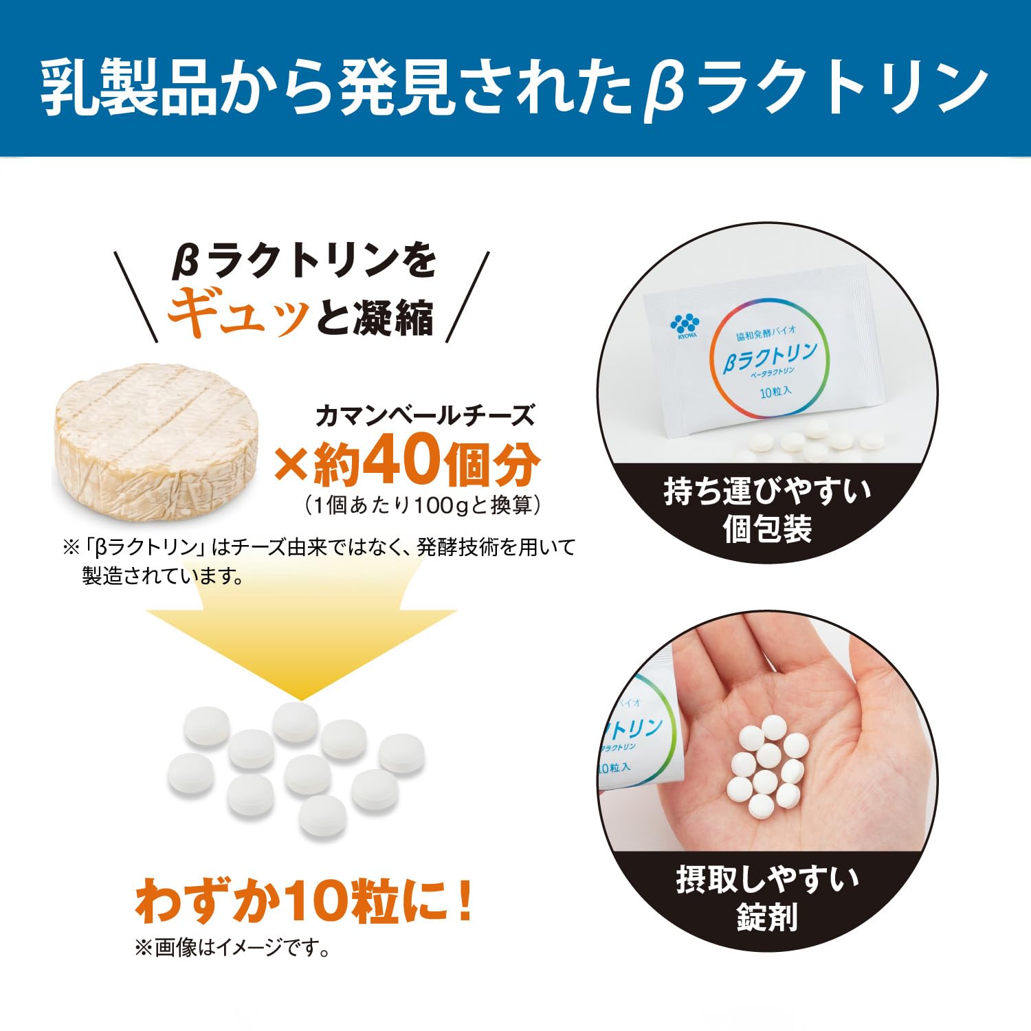 協和発酵バイオ βラクトリン サプリ 記憶力サポート